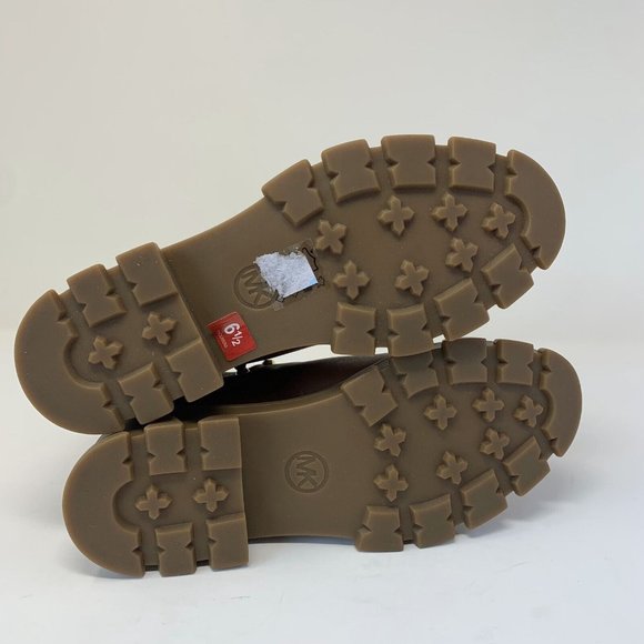 Michael Kors Ridley Gore Bootie Women's‎ 6.5M Luggage Leather Astor Studs S0488 - Picture 5 of 7